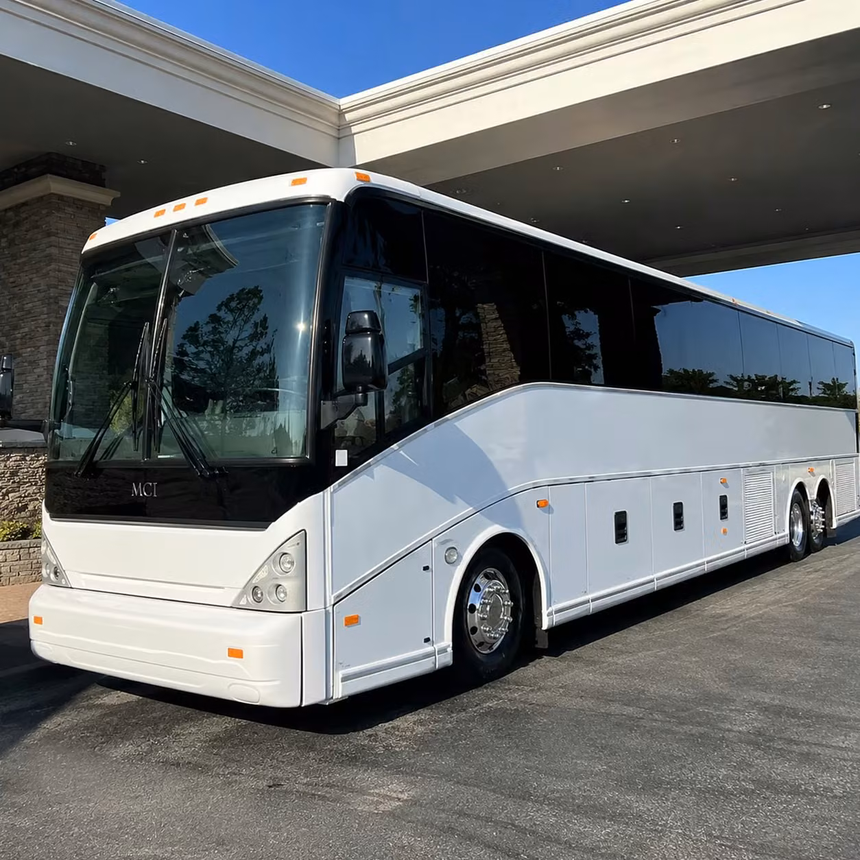 charter bus rentals for bellevue weddings