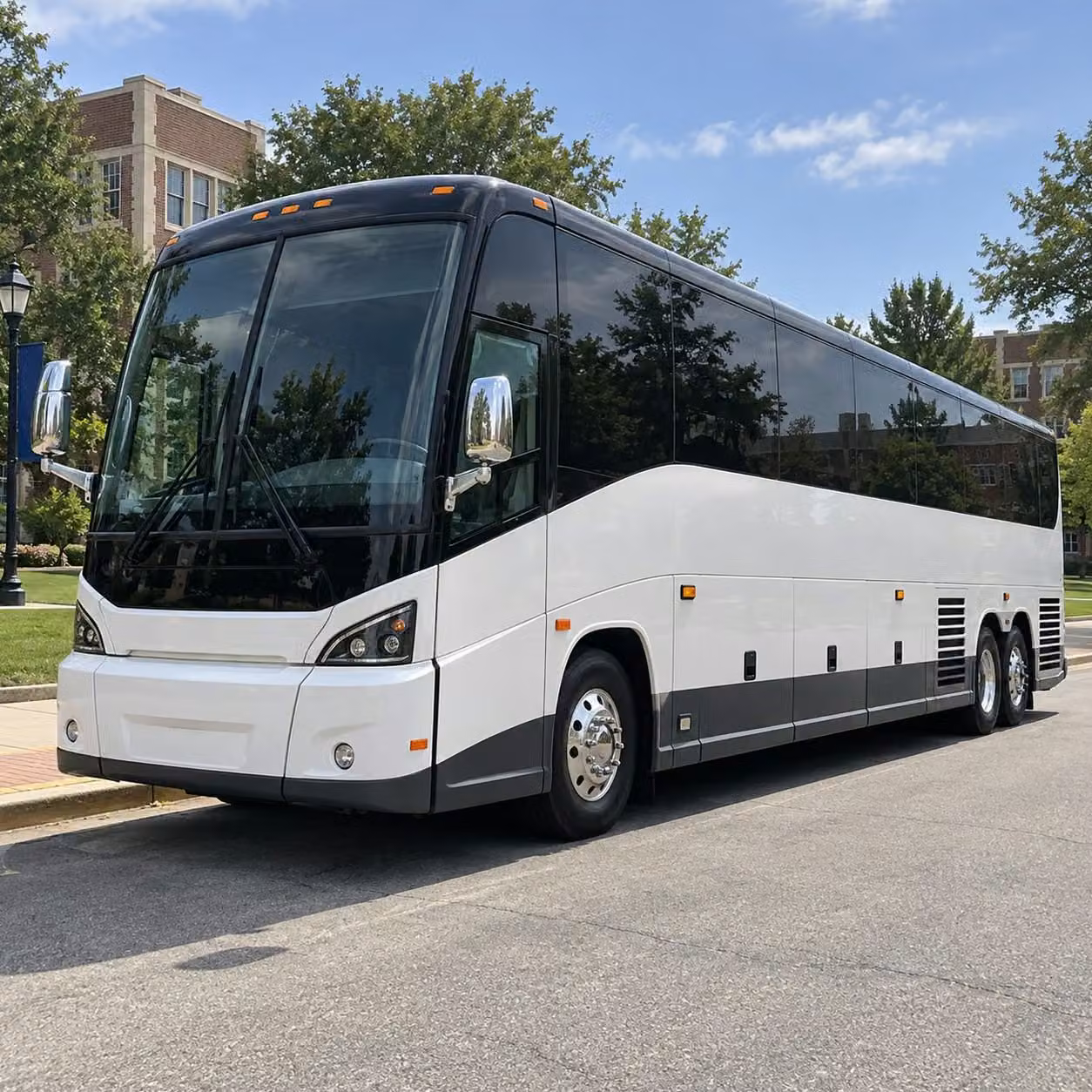 college campus visit transportation from bellevue for high school groups
