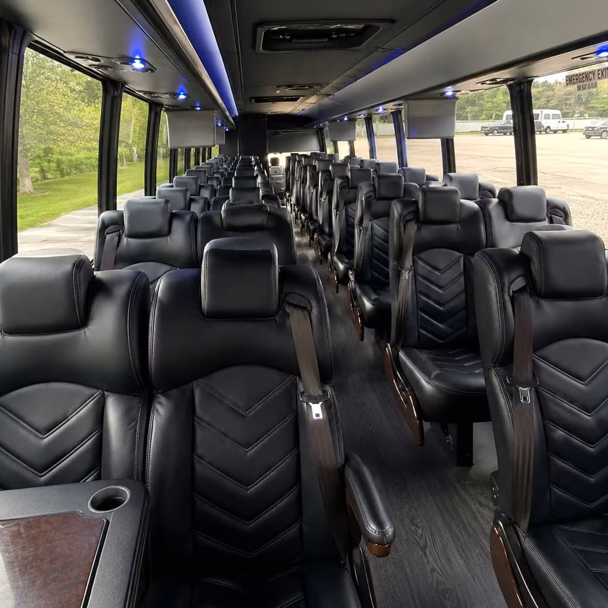 corporate event bus rentals in bellevue