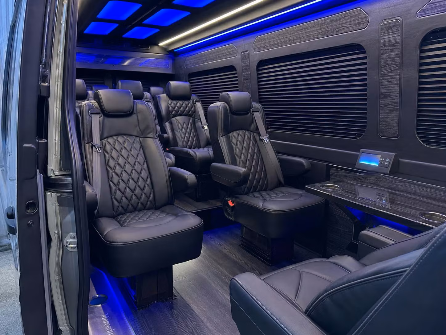 sprinter van transportation for groups and events across bellevue