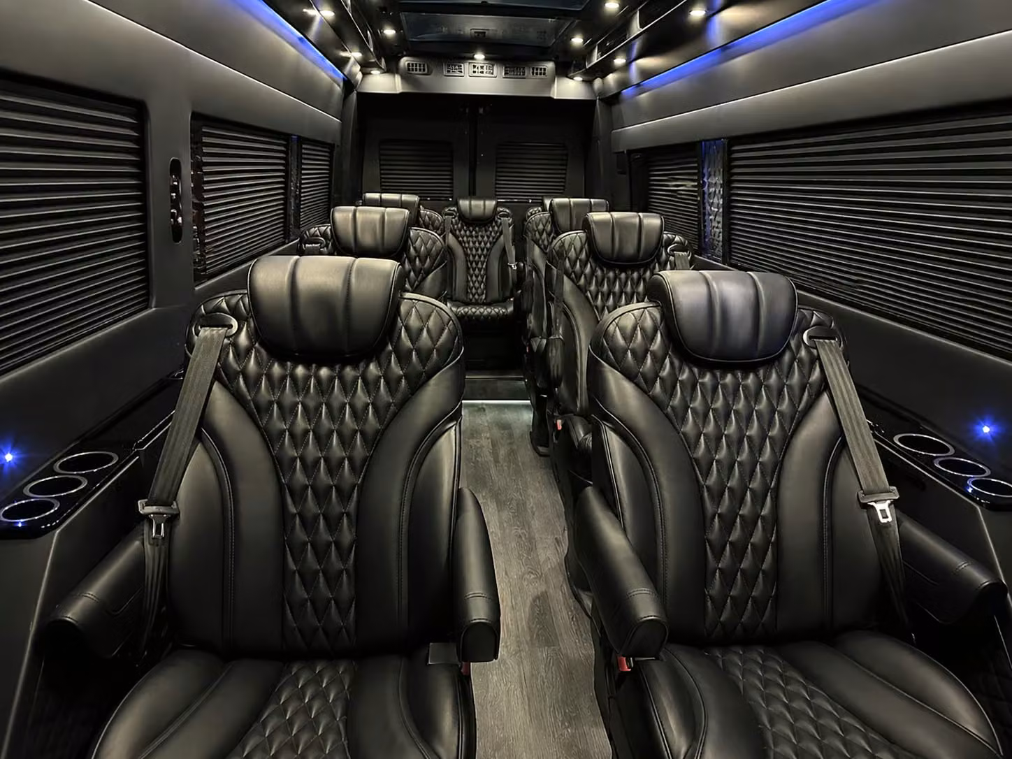 sprinter van with driver interior